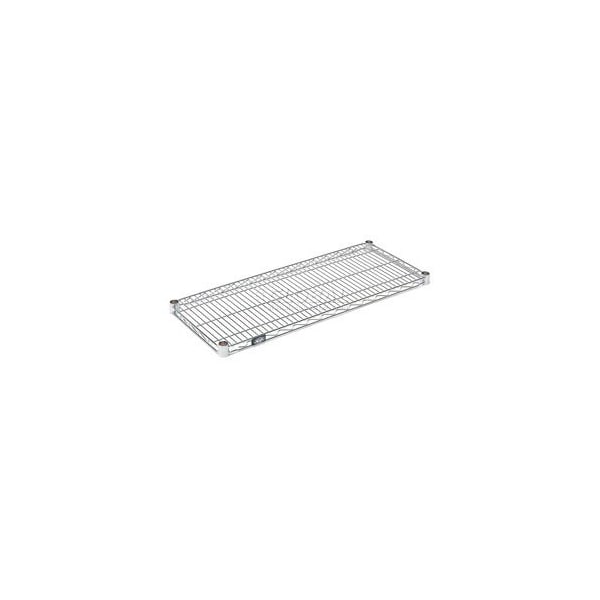 Nexel Poly-Z-Brite Wire Shelf 54inW x 14inD S1454Z - main